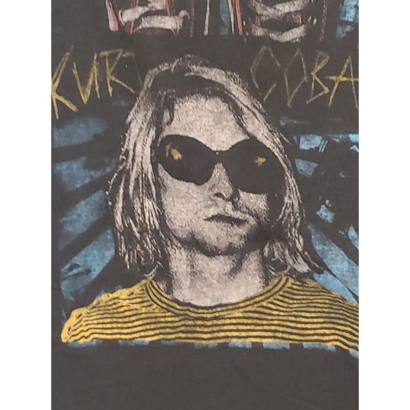 Spencer Gifts Kurt Cobain T-Shirt Rock Idol Memorabilia Reproduction Size M - Picture 5 of 7